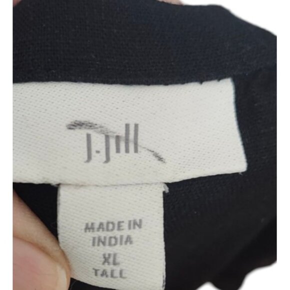 J.Jill Split Neck 3/4 Sleeve A-Line Dress Size XL tall - Picture 8 of 14